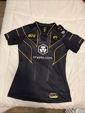 UFC Black and Gold Women's Performance Jersey